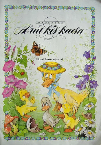Hans Christian Andersen A rut kiskacsa Antikvar