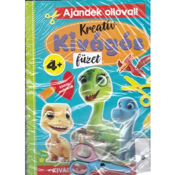 Kreativ kivagos fuzet kolyok dino