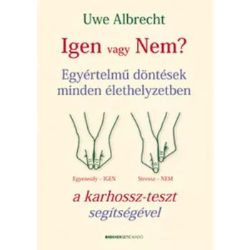 Uwe Albrecht: Igen vagy nem? Antikvar A konyv belsojeben az elso nehany oldalon sarga foltok
