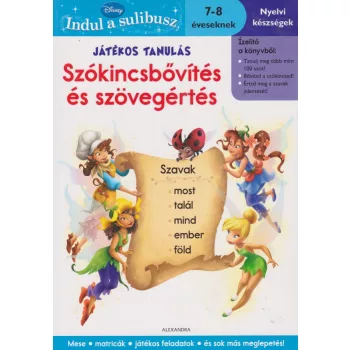 Szokincsbovites ​es szovegertes - Jatekos tanulas Antikvar