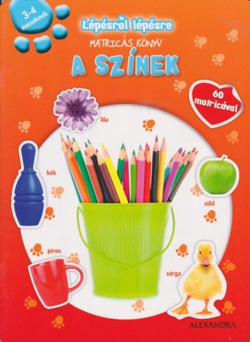 Lepesrol lepesre matricas konyv - A szinek Antikvar hianytalan aprobb serulesek a gerincen