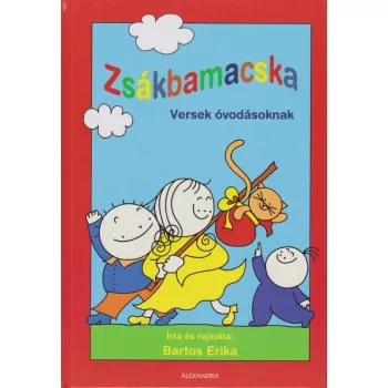 Zsakbamacska - Versek ovodasoknak - Bartos Erika Antikvar kotes tetejen talalhato nehany kisebb serules