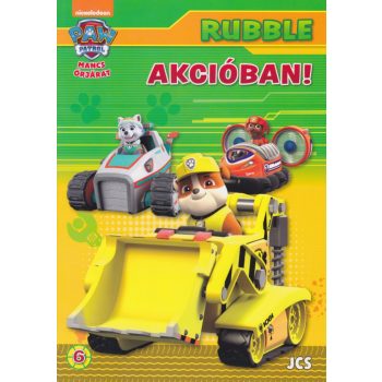 Mancs Őrjárat - Rubble Akcióban! - foglalkoztató könyv