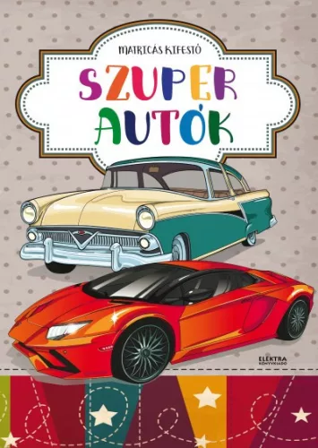 Szuper autok - Matricas kifesto