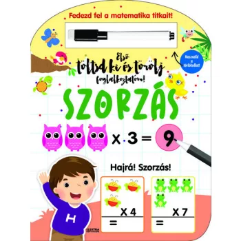 Szorzas - Elso toltsd ki es torolj foglalkoztatom - Fedezd fel a matematika titkait!
