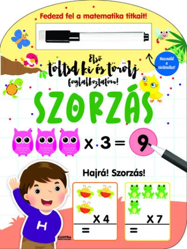 Szorzas - Elso toltsd ki es torolj foglalkoztatom - Fedezd fel a matematika titkait!