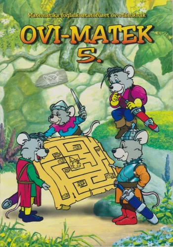 Ovi-matek 5. Matematika foglalkoztatofuzet ovodasoknak Jo allapotu szepseghibas