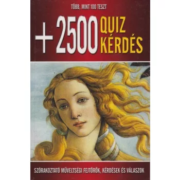 + 2500 quiz kerdes Antikvar