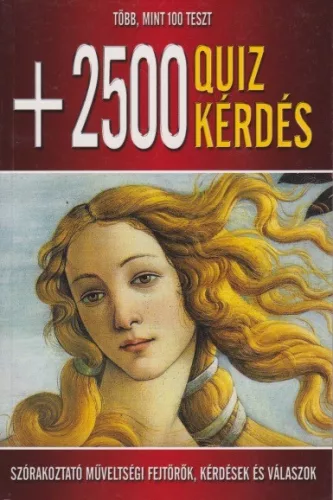 + 2500 quiz kerdes Antikvar