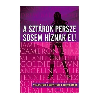 Adele Parker A ​sztarok persze sosem hiznak el! - Vilagsztarok modszerei a karcsusagra Antikvar
