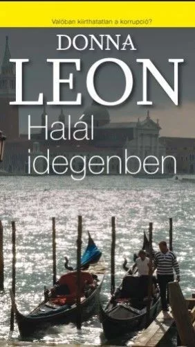 Donna Leon: Halal idegenben Jo allapotu Antikvar