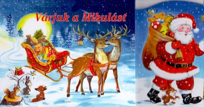 Eszes Hajnal - Varjuk a Mikulast Jo allapotu Antikvar