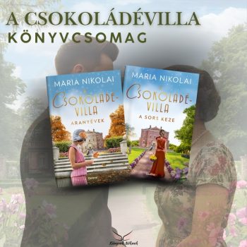 A csokoládévilla könyvcsomag