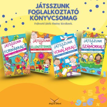 Játsszunk foglalkoztató könyvcsomag