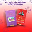 Két szív, két történet könyvcsomag – romantikus regények borítója (Álomgyár)