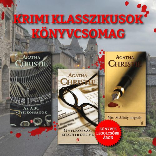 Krimi Klasszikusok Könyvcsomag