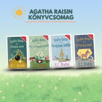 M. C. Beaton: Agatha Raisin könyvcsomag - A - 4db