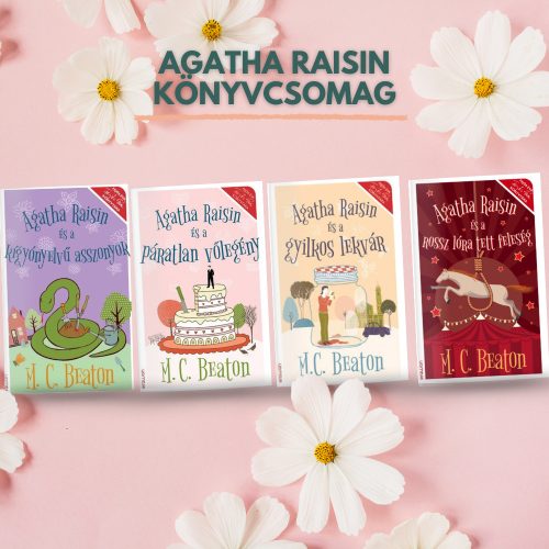 M. C. Beaton: Agatha Raisin könyvcsomag - B - 4 db