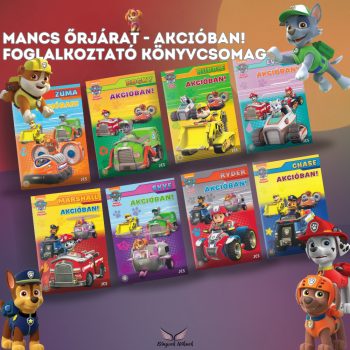 Mancs Őrjárat - Akcióban! - foglalkoztató könyvcsomag